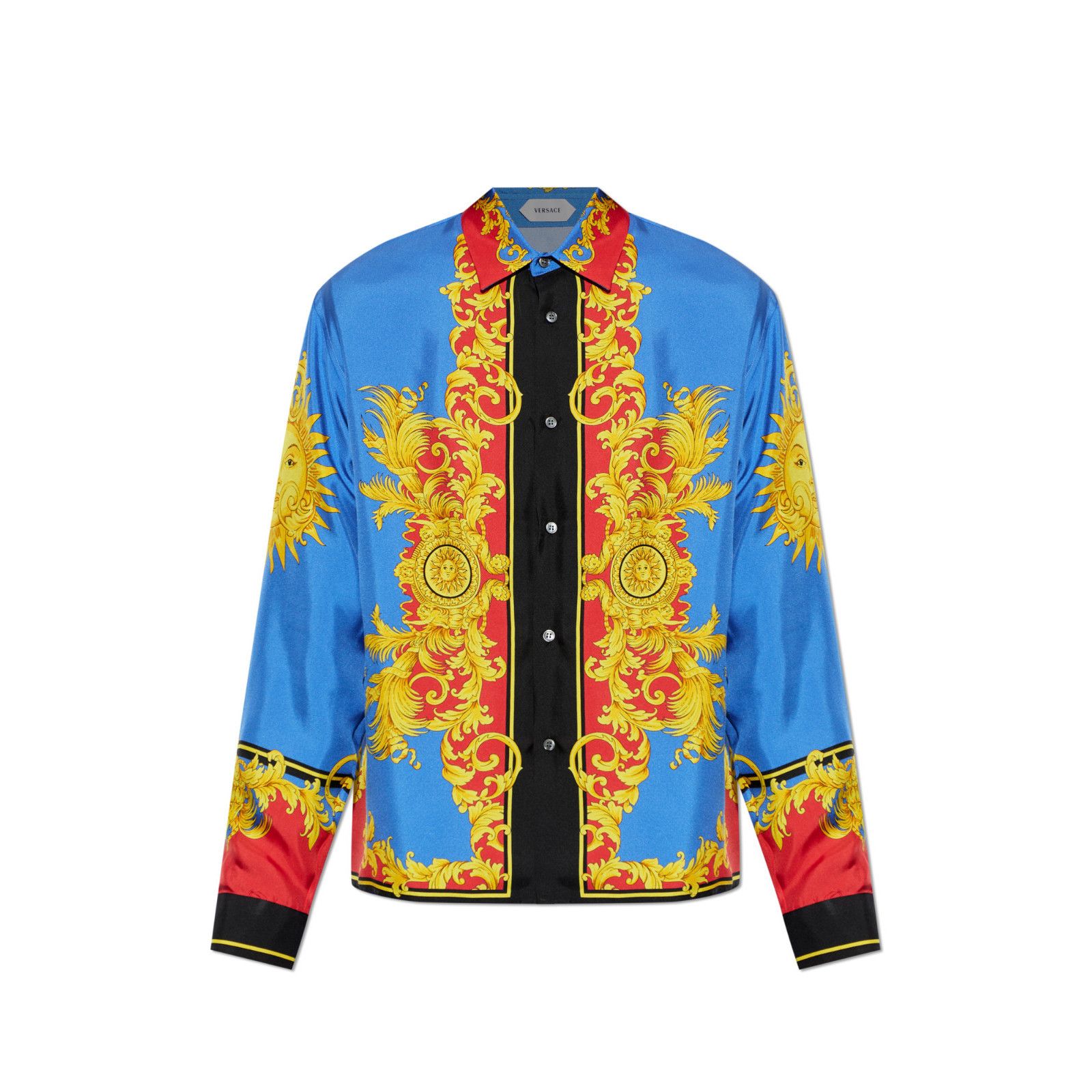 Versace VERSACE Multicolor Silk Shirt New & Authentic (Men's size:M; Size US M / EU 48-50 / 2 - 1 Preview