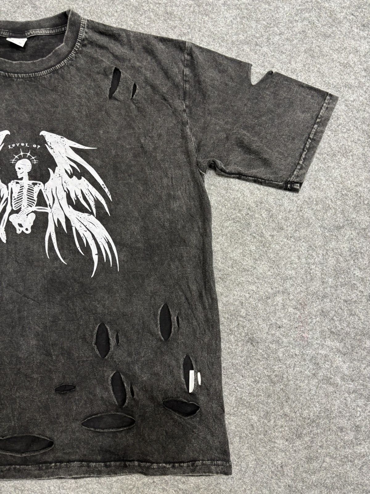 Seditionaries 💥Distressed Style💥Speed Up Aging Distressed Shirt F592 Size US L / EU 52-54 / 3 - 3 Thumbnail