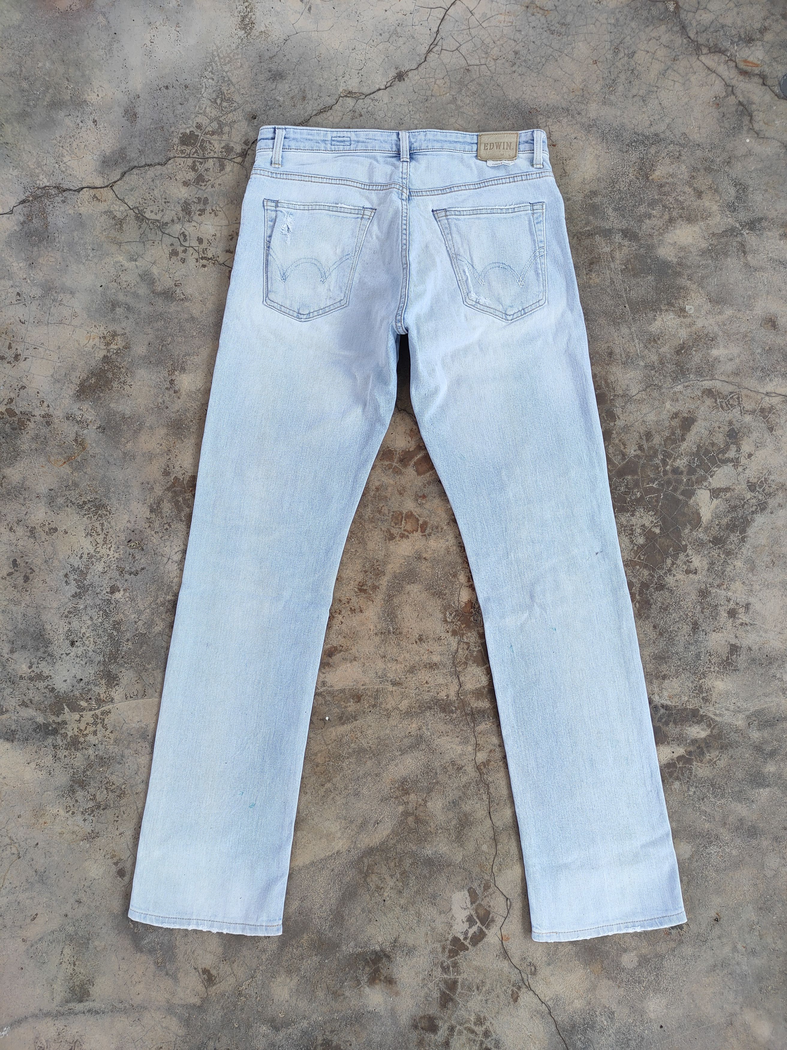 Edwin Vintage Edwin light Blue jeans denim pants Size US 32 / EU 48 - 1 Thumbnail