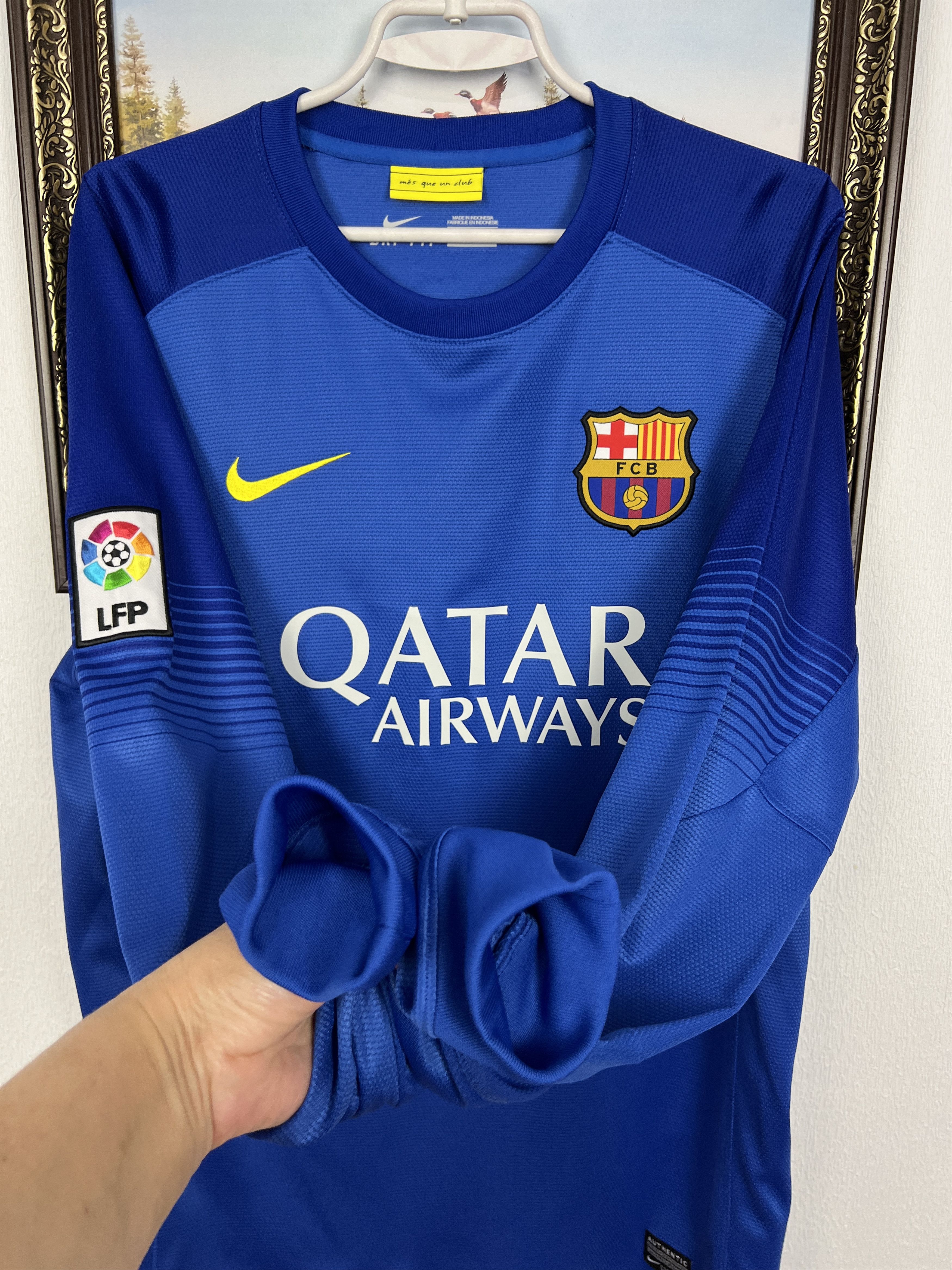 Nike Barcelona Goalkeeper football shirt 2013 #13 C. Bravo Nike Size US L / EU 52-54 / 3 - 9 Thumbnail