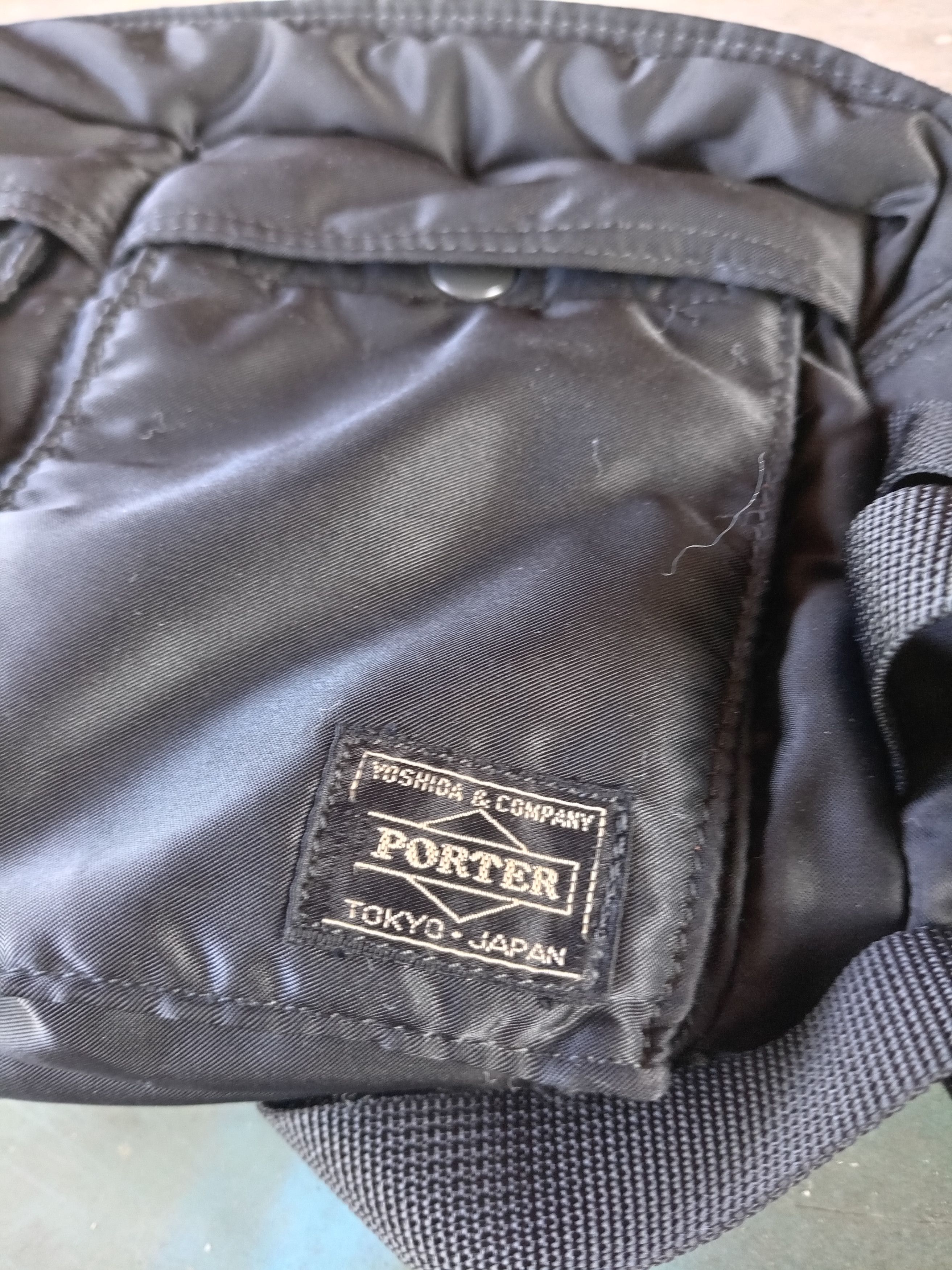 Porter Porter yoshida tanker black waist bag Size ONE SIZE - 2 Thumbnail