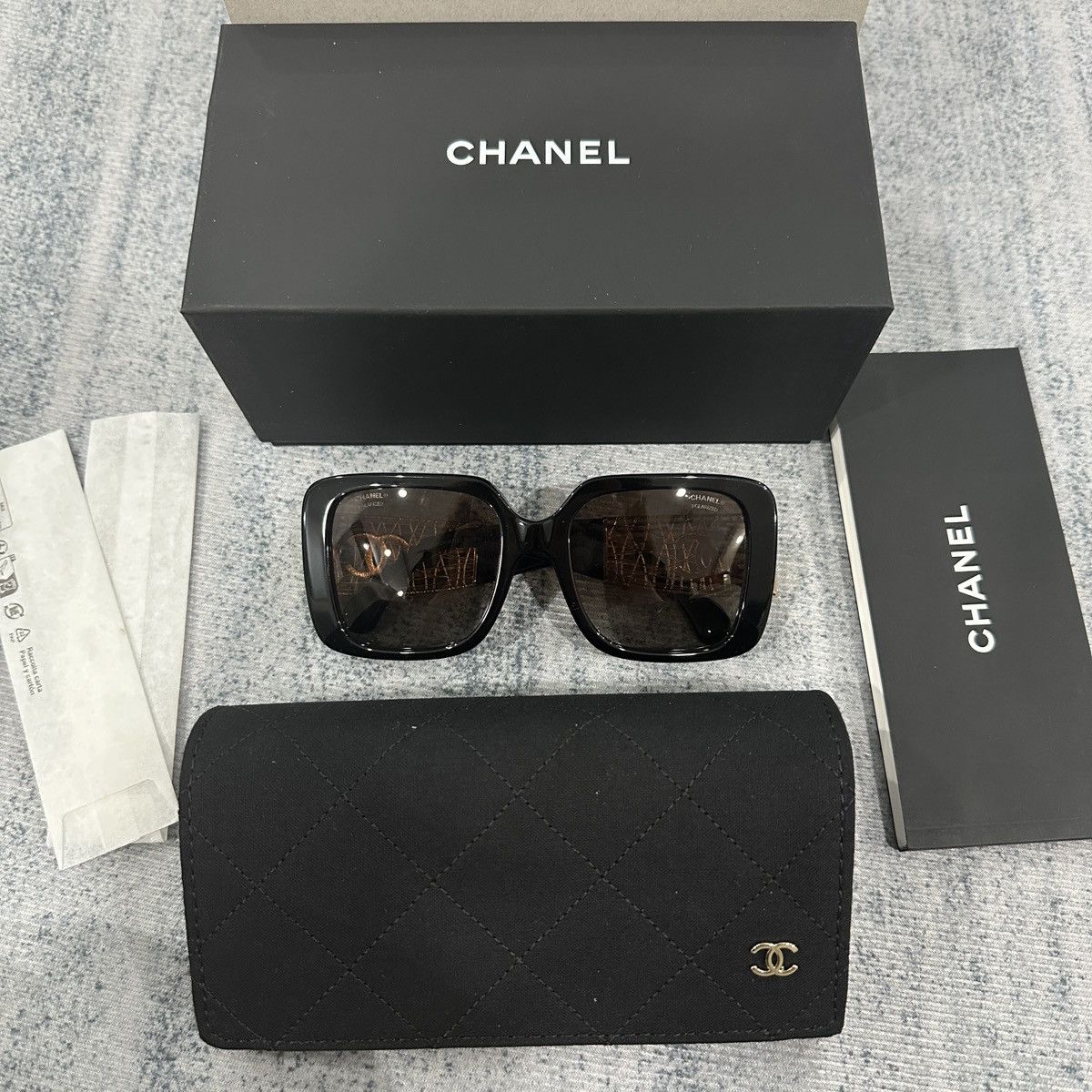 Chanel CHANEL 0CH5532 C622S9 SUNGLASSES Size ONE SIZE - 2 Thumbnail