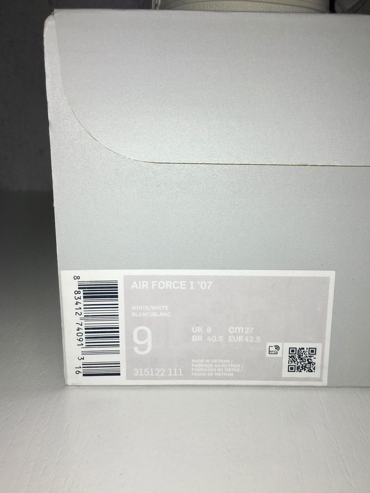 Nike shoes NIKE Air Force 1 ’07 Low sneakers vintage y2k drill Size US 9.5 / EU 42-43 - 6 Thumbnail