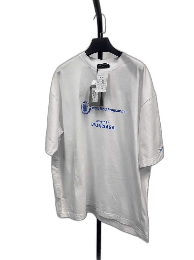 Balenciaga Balenciaga x WFP Short Sleeve T-Shirt-yf Size US XL / EU 56 / 4 - 1 Thumbnail