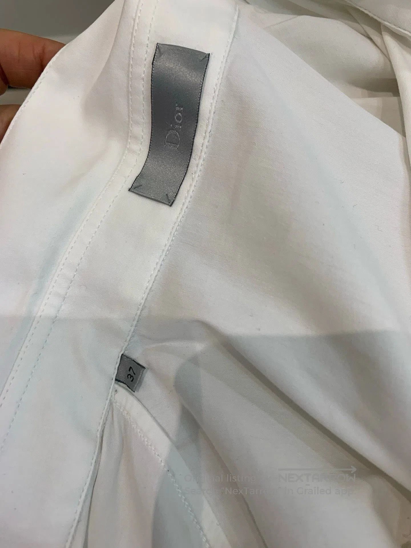 Dior Dior 23SS Bee White Shirt. Size US S / EU 44-46 / 1 - 5 Thumbnail