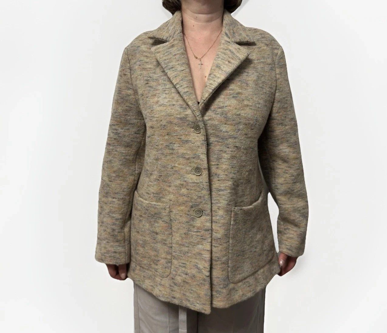 Missoni DDP Missoni Women’s Wool Multicolor Coat Jacket Size 48 Size XL / US 12-14 / IT 48-50 - 3 Thumbnail