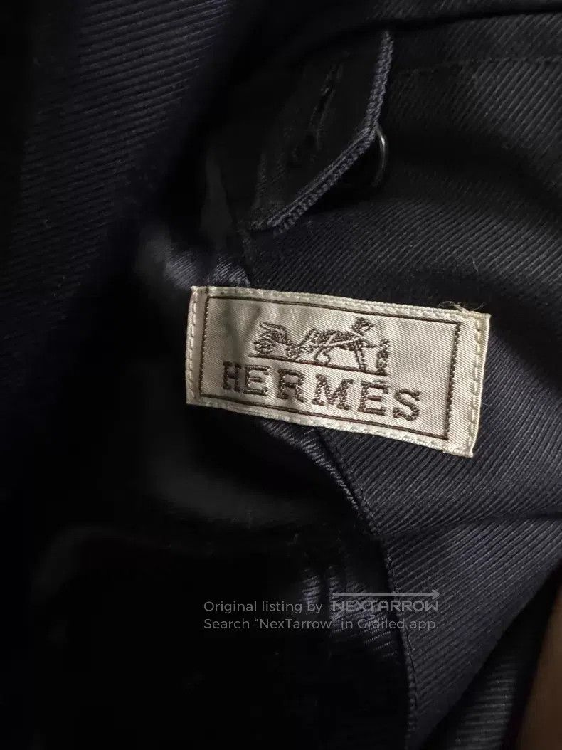 Hermes Hermes Leather Jacket Coat, Lamb Leather Patched, Thick, M Size US M / EU 48-50 / 2 - 4 Thumbnail