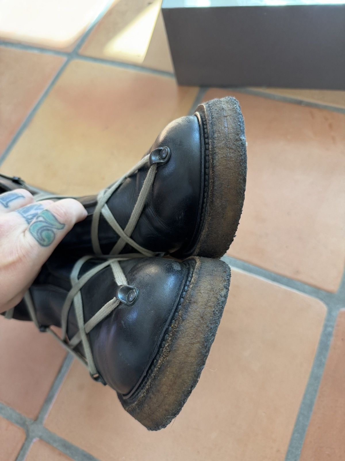 Rick Owens Creeper Boots FW17 Size US 9 / EU 42 - 5 Thumbnail