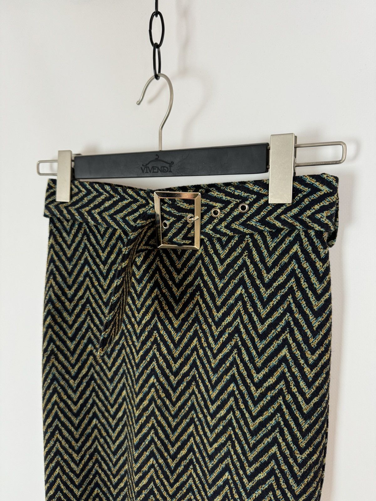 Pinko Pinko Midi Wool Skirt Made in Italy Size 27" / US 4 / IT 40 - 3 Thumbnail