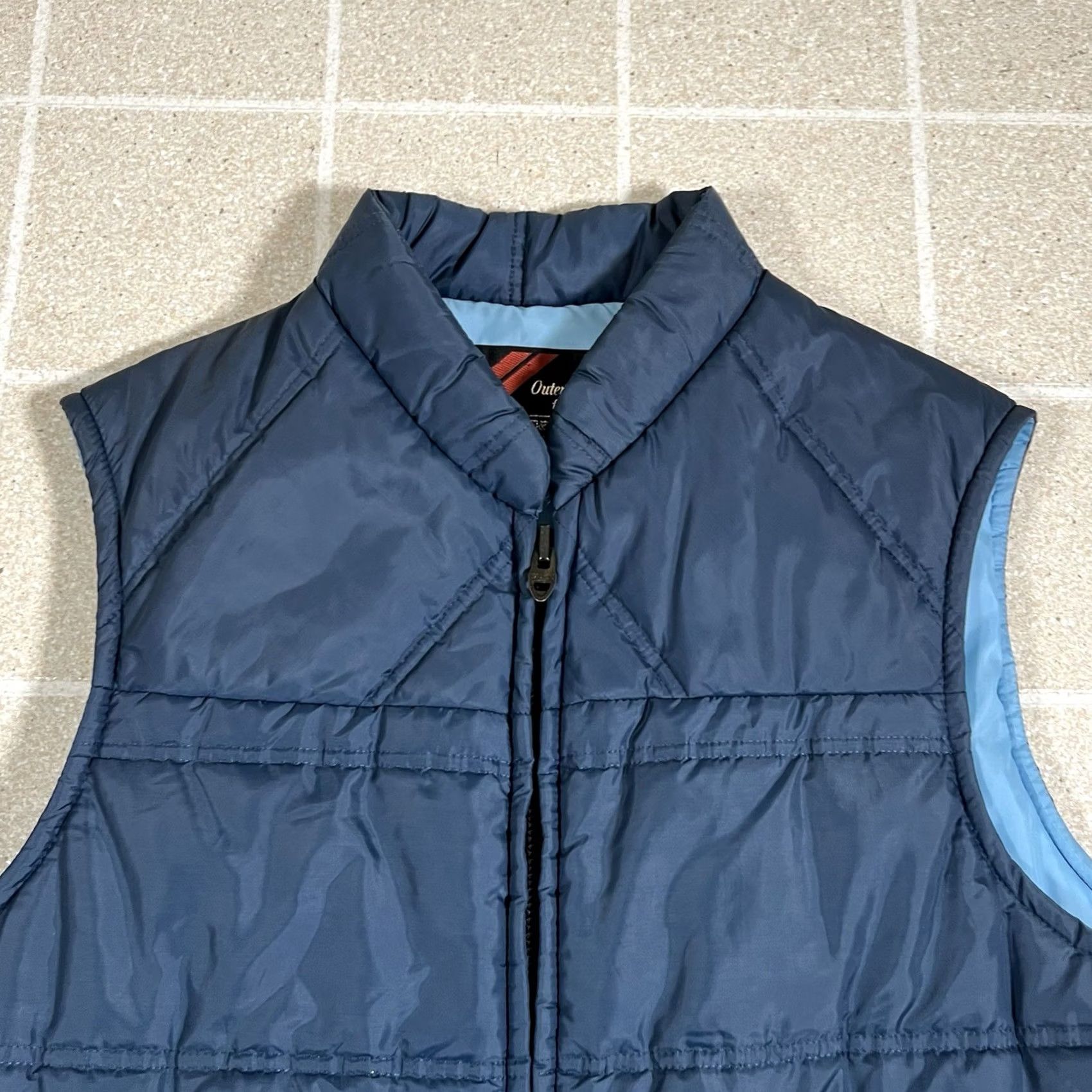 Vintage VINTAGE Sears “The Men’s Store” Puffer Vest Outdoor Blue XL Mens Shirt Jacket Size US XL / EU 56 / 4 - 2 Thumbnail