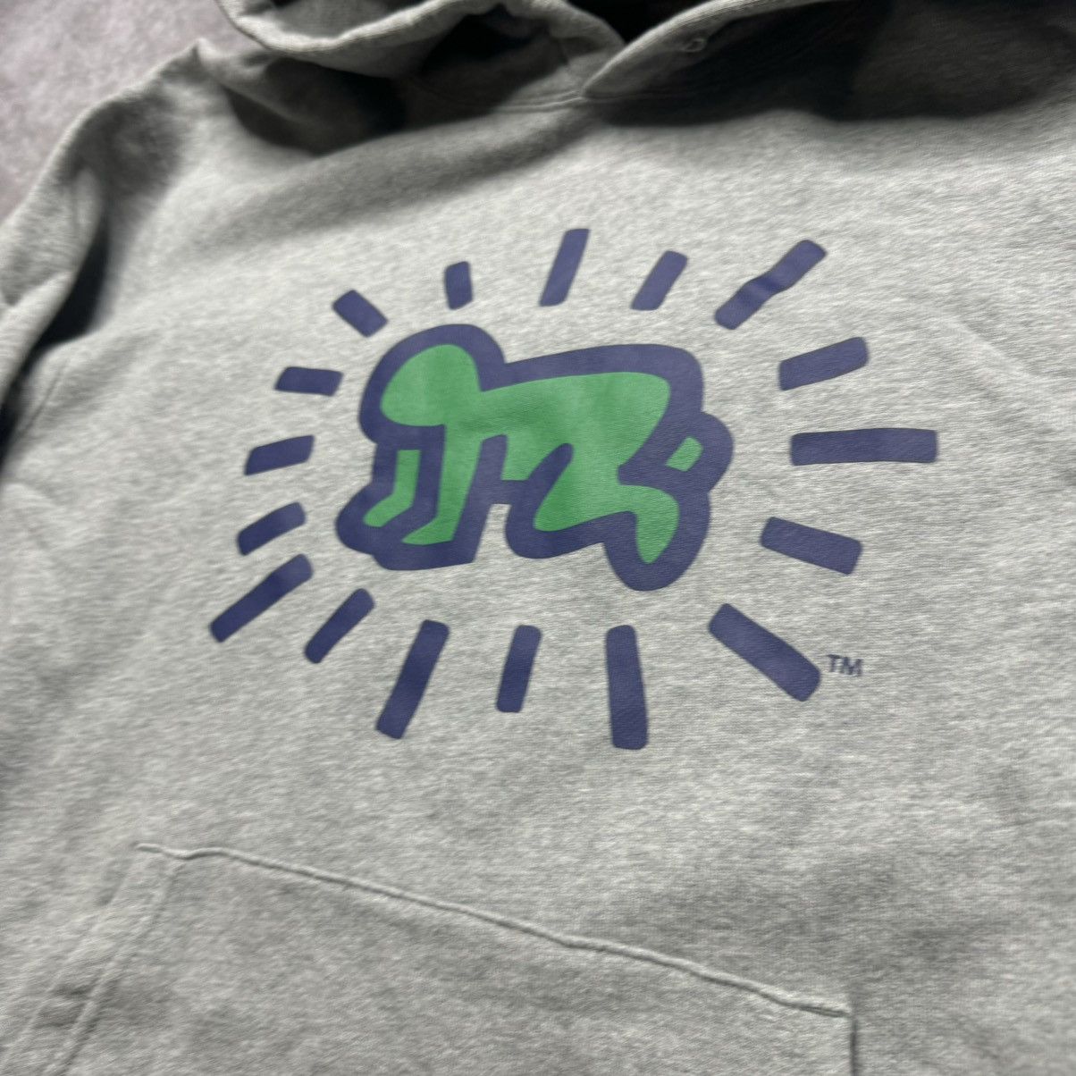 Keith Haring Kieth Haring Sprzny Baby Pop Uniqlo Hoodie Size US L / EU 52-54 / 3 - 1 Thumbnail