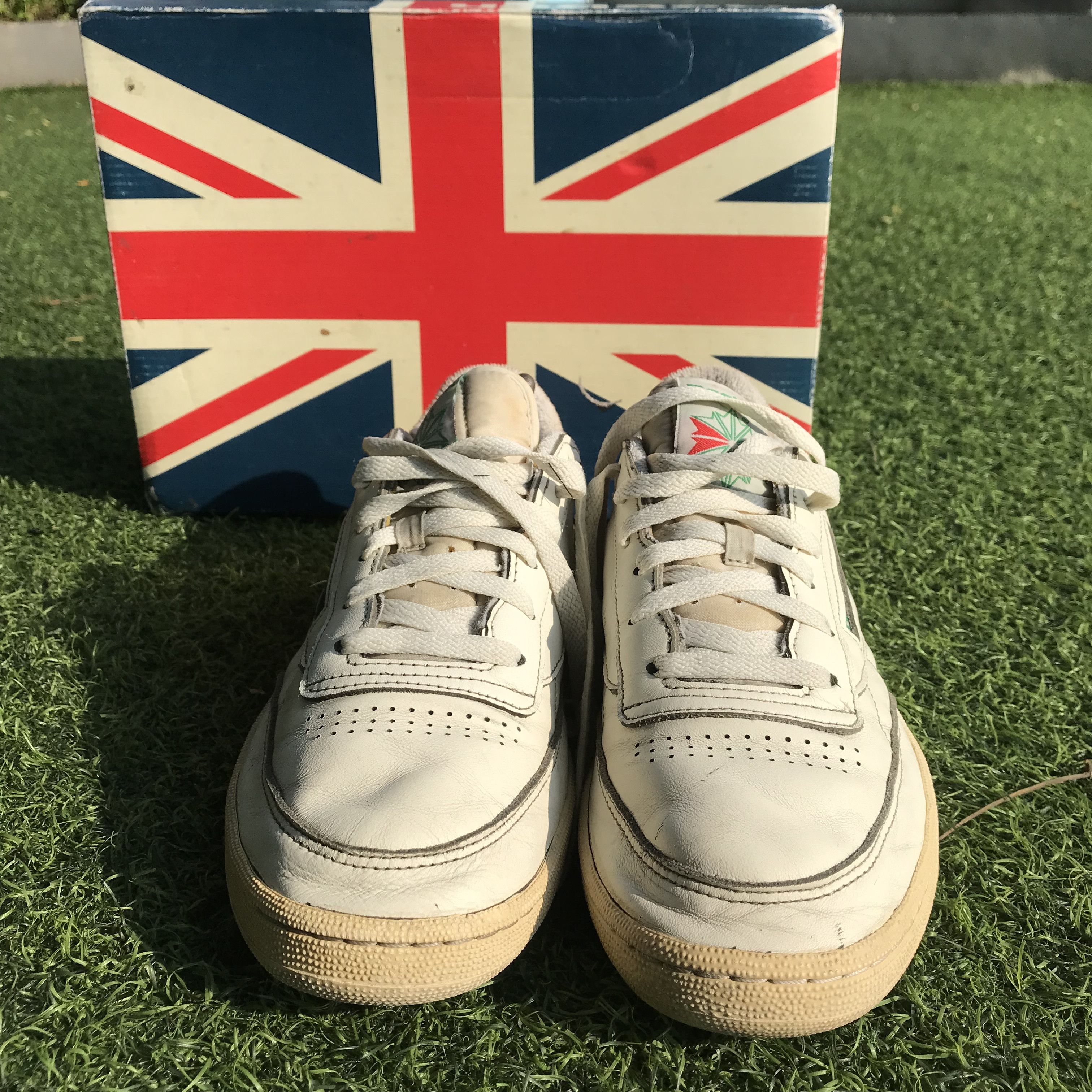 Reebok Vintage Reebok C85 TV Reebok Club C 85 TV Intense Vintage Size US 11 / EU 44 - 4 Thumbnail