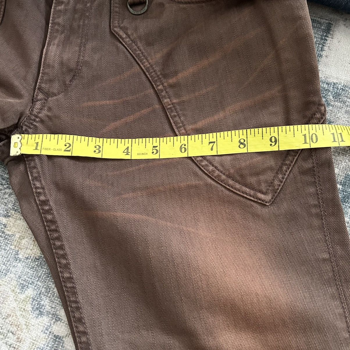 If Six Was Nine Flared Nicole Club Brown Snake Pants Size US 30 / EU 46 - 17 Thumbnail