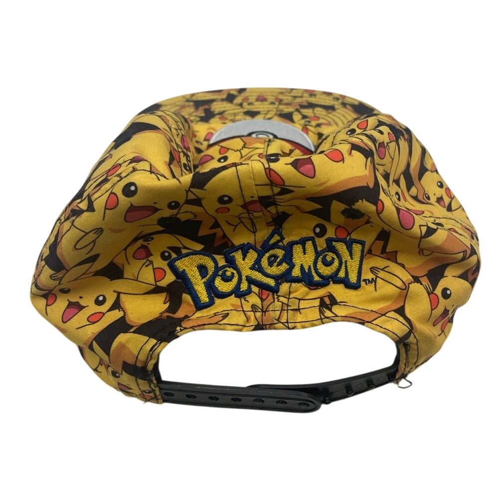 Pokemon 2015 One Size Snapback Pokemon Pikachu Cloth Baseball Hat Size US M / EU 48-50 / 2 - 3 Thumbnail