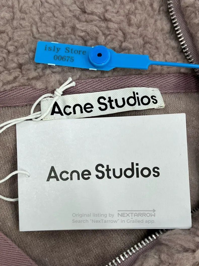 Acne Studios Acne Studios FW22 pullover half-zip color-block fleece swe Size XXS / US 00 / IT 34 - 4 Thumbnail