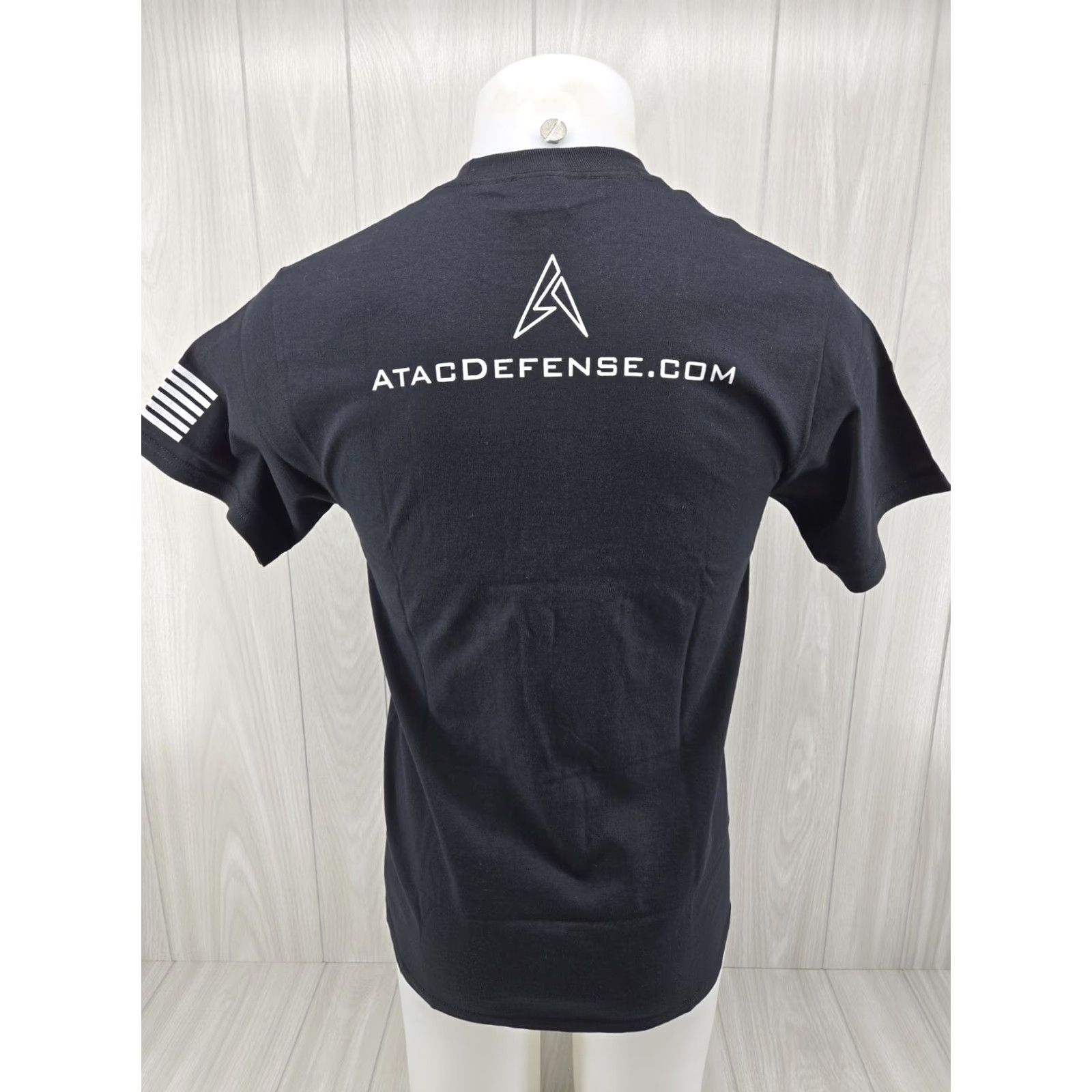 Port & Company Port & Company ATAC Defense Black Shirt Mens Small Short Sleeve T-Shirt Crew Neck Cotton Logo Easy Care Regular Fit Size US S / EU 44-46 / 1 - 7 Thumbnail