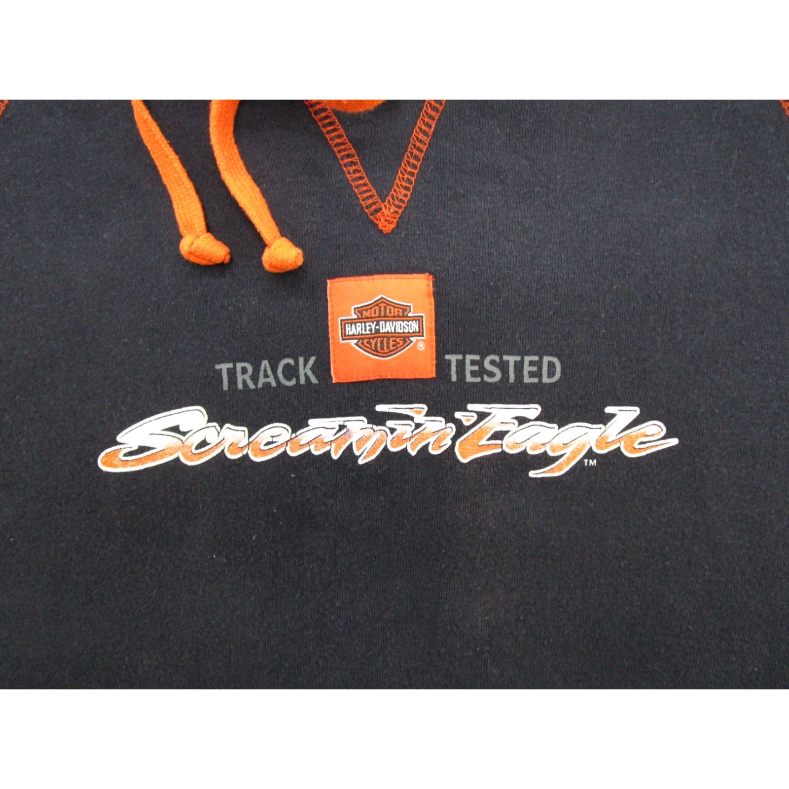 Harley Davidson VTG Harley-Davidson Screaming Eagle Embroidered Hoodie Mens SZ M Motorcycle Size US M / EU 48-50 / 2 - 3 Thumbnail