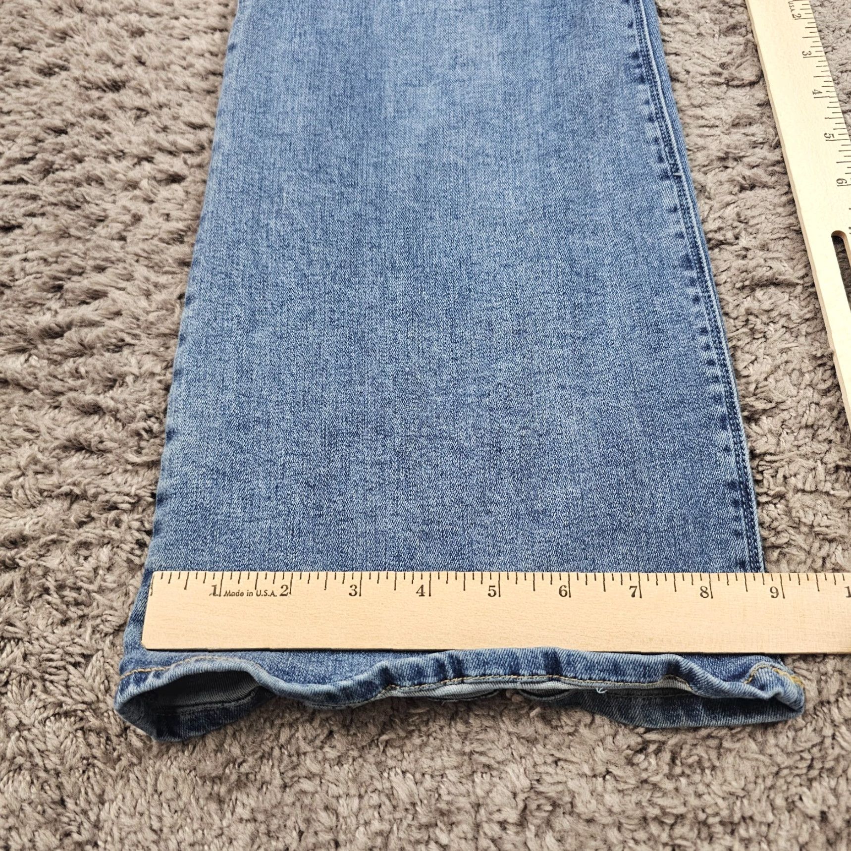 Vintage DEAR JOHN Jeans Women 32 Bootcut Mid Rise Stretch Light Wash Blue 33x32 Size 33" - 7 Thumbnail