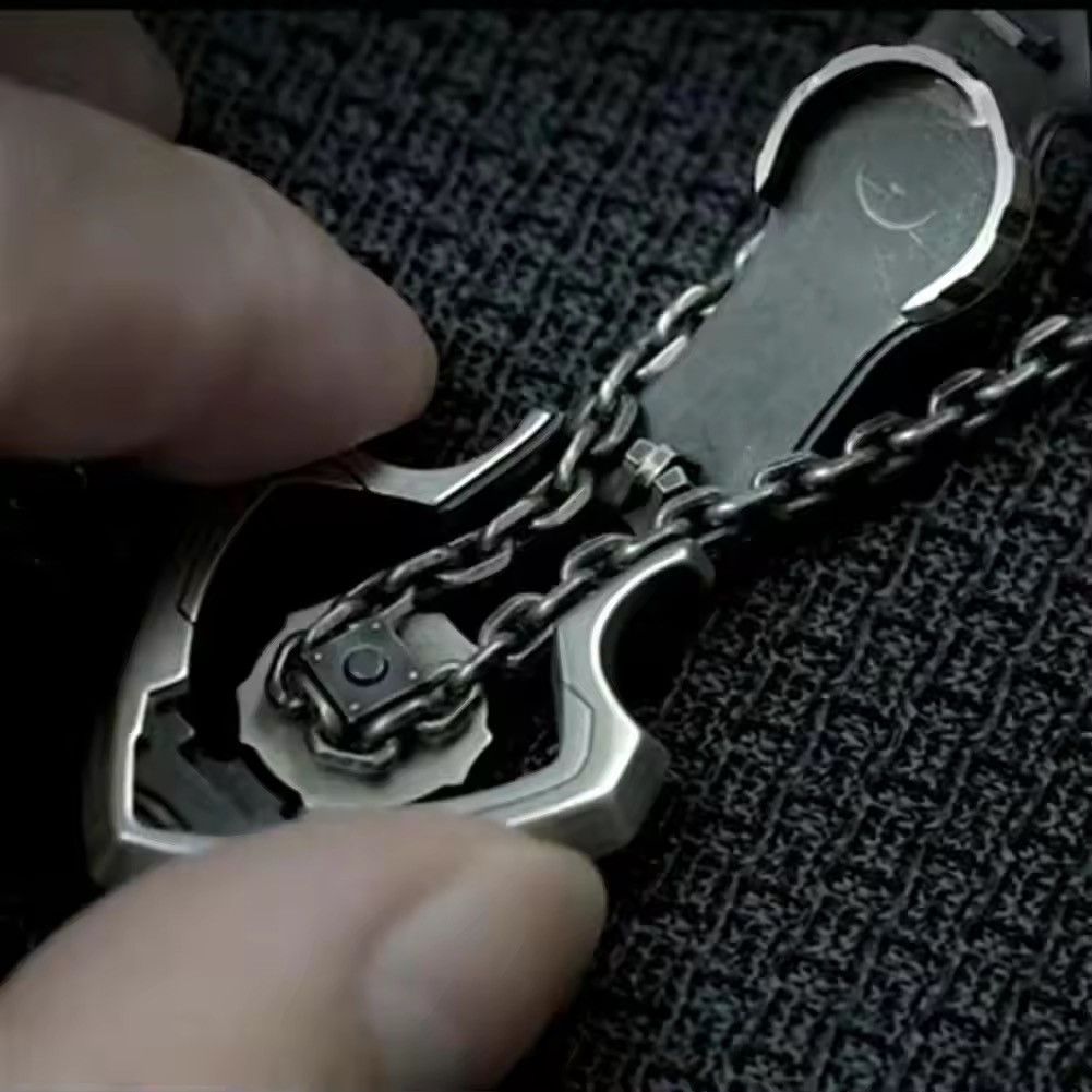 Jewelry × Vintage Punk Style Mechanical Rotating Gear Pendant Necklace Size ONE SIZE - 5 Thumbnail