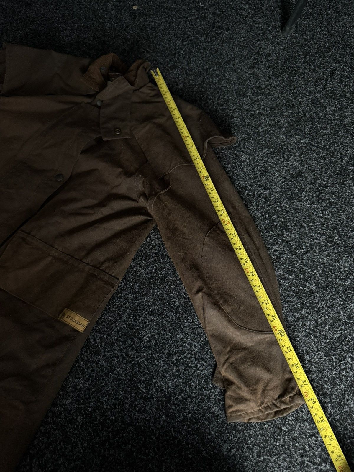 Vintage Vintage 90s Stockman Drover Waxed Duster Coat Australia Size US M / EU 48-50 / 2 - 14 Thumbnail