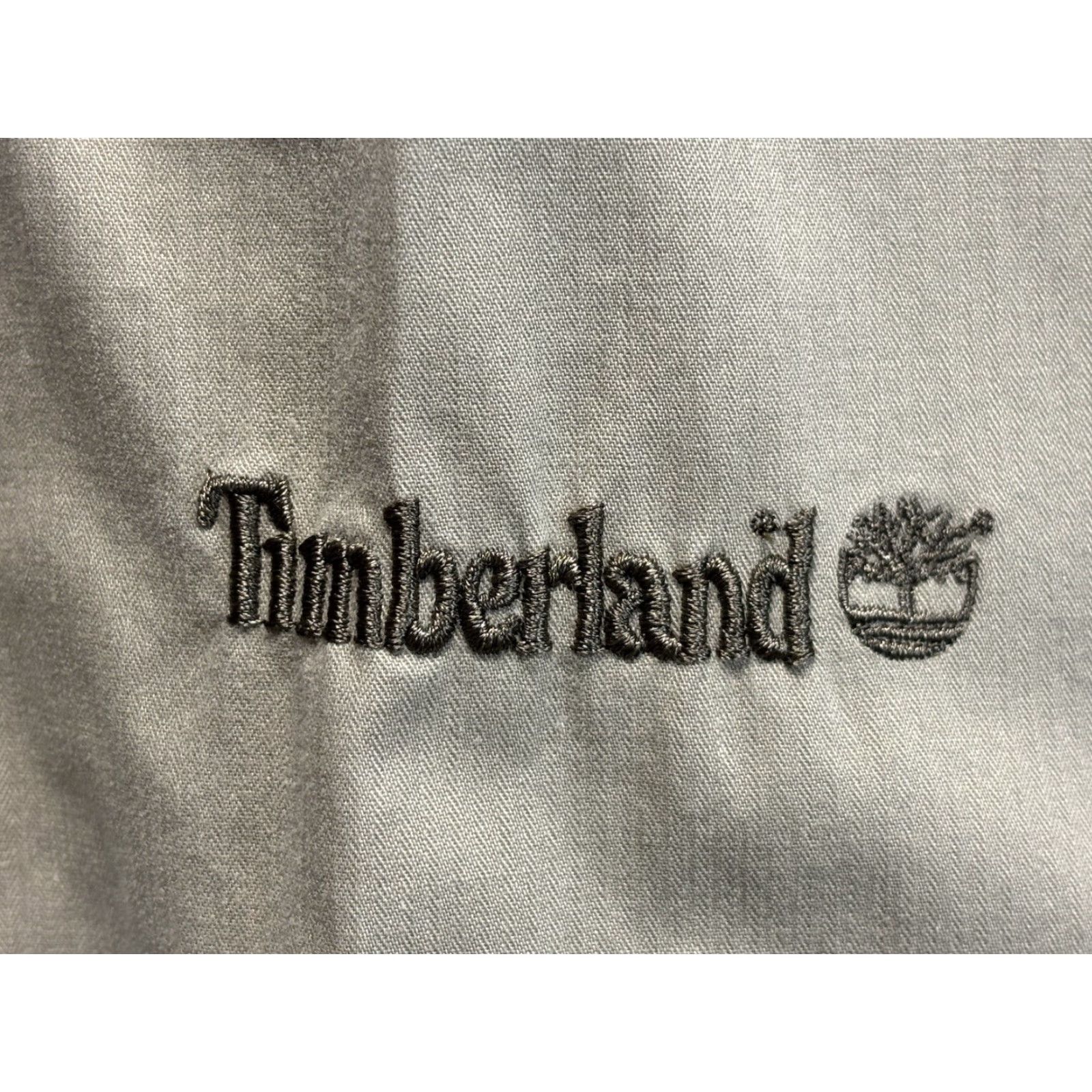 Timberland VINTAGE Timberland Chore Barn Jacket Shirt Jacket Leather Collar Flannel Beige XL Men’s 3 Button Missing Back 90s Fall Cashmere? Size US XL / EU 56 / 4 - 3 Thumbnail