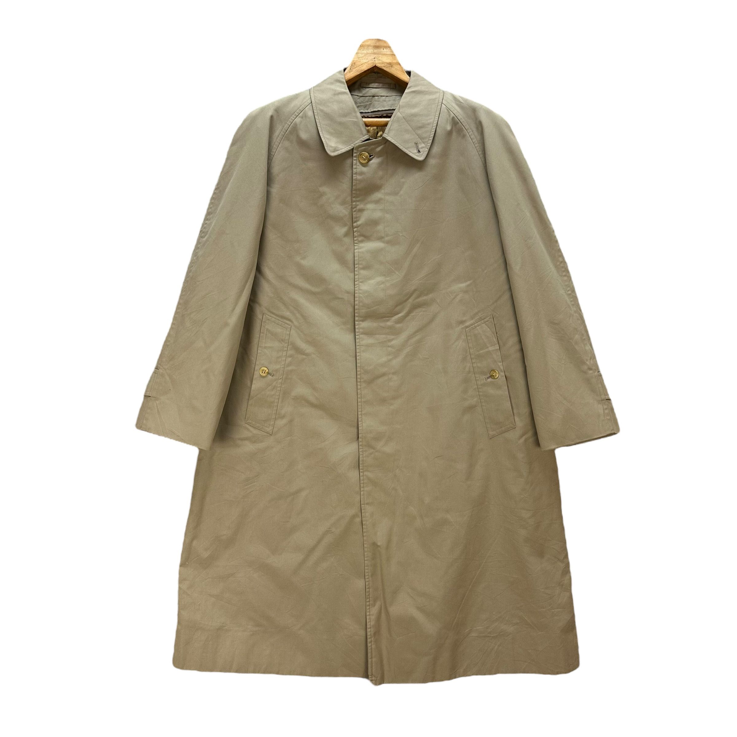 Burberry Vintage 90’s BURBERRYS Overcoat Long Coat #A67-1624 Size US L / EU 52-54 / 3 - 1 Thumbnail