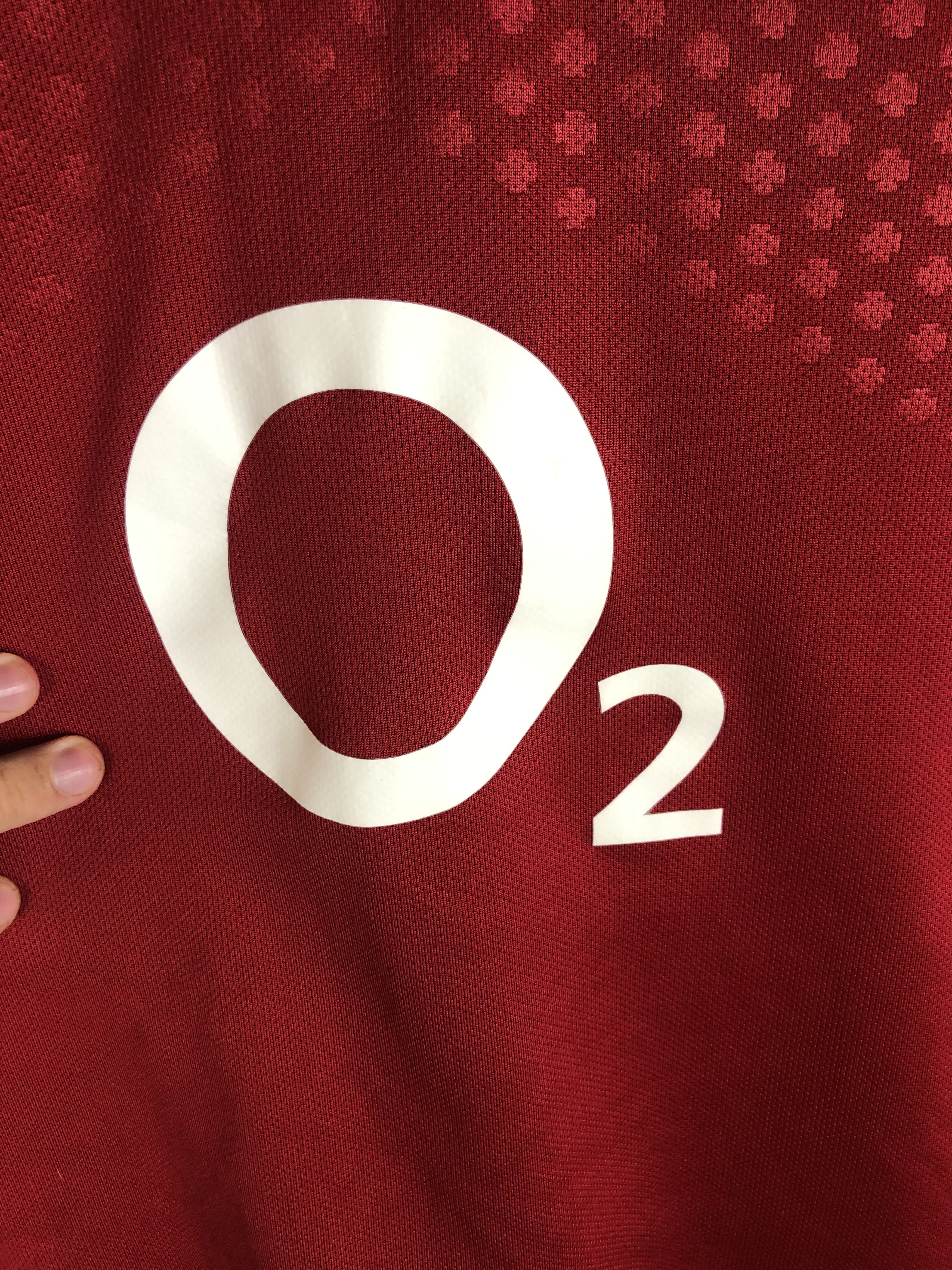 Vintage Vintage England O2 Jersey Rugby Shirt Size US L / EU 52-54 / 3 - 3 Thumbnail