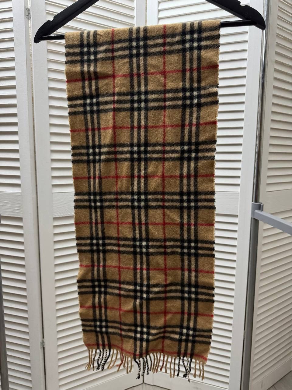 Burberry burberry the classic check cashmere scarf Size ONE SIZE - 2 Thumbnail