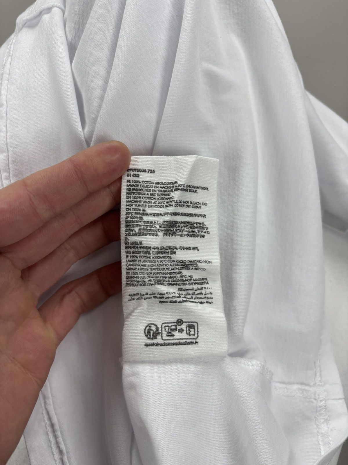 AMI Womens t shirt Alexandre Mattiussi AMI Size S Color White Size S / US 4 / IT 40 - 14 Thumbnail
