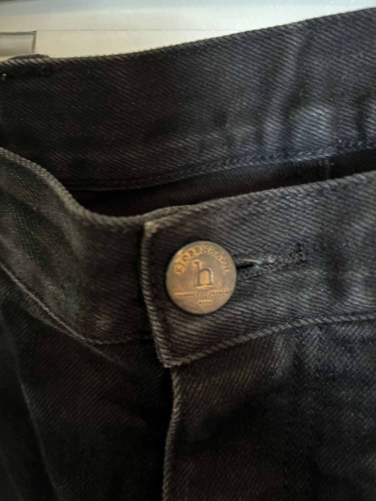Han Kjobenhavn Han Kjøbenhavn Selvedge Jeans Black Size 29 — Worn In Size US 29 - 2 Thumbnail