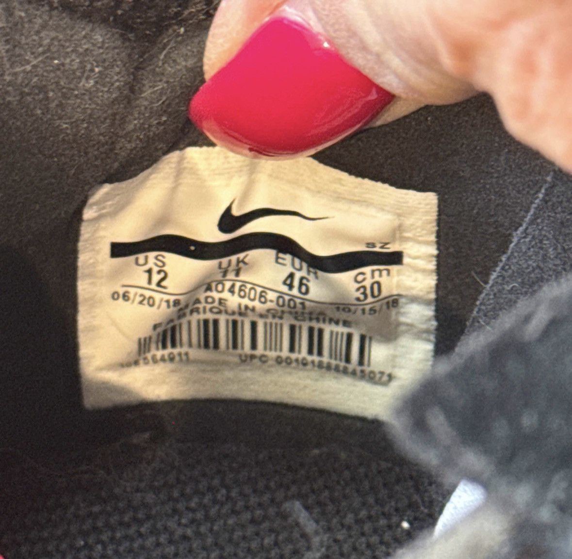 Nike × Off-White Off White x Nike Air Force 1 Low 'Black' Size US 12 / EU 45 - 6 Thumbnail