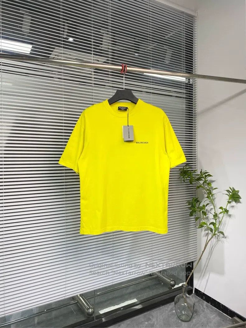 Balenciaga Balenciaga Short-sleeve T-shirt with letter print logo, ye Size US S / EU 44-46 / 1 - 2 Thumbnail