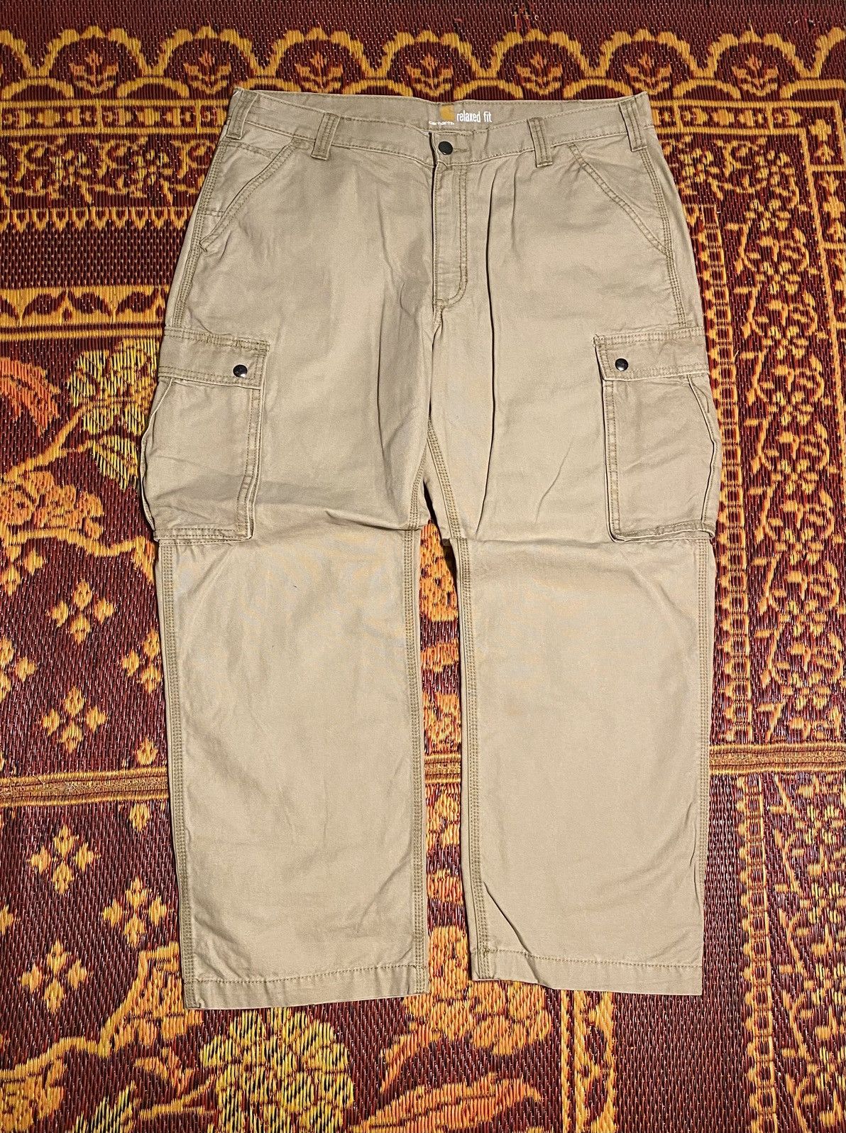 Carhartt Carhartt Cargo Carpenter Work Pants Size US 36 / EU 52 - 2 Thumbnail