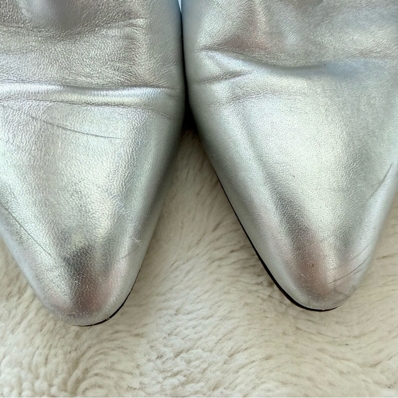 Versace Versace Vintage women silver boots size 38,5 EU Authentic Size US 8.5 / IT 38.5 - 8 Thumbnail