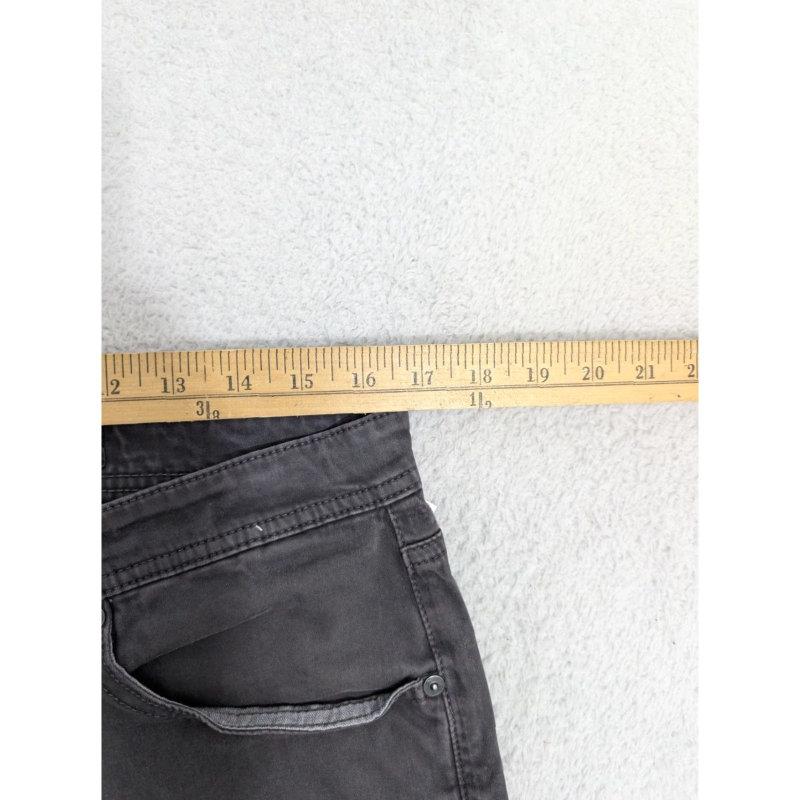 Vintage VINTAGE AG Adriano Goldschmied 5 Pocket Pants Mens 33 Gray Straight Leg The Protégé 90s? Size US 33 - 2 Thumbnail