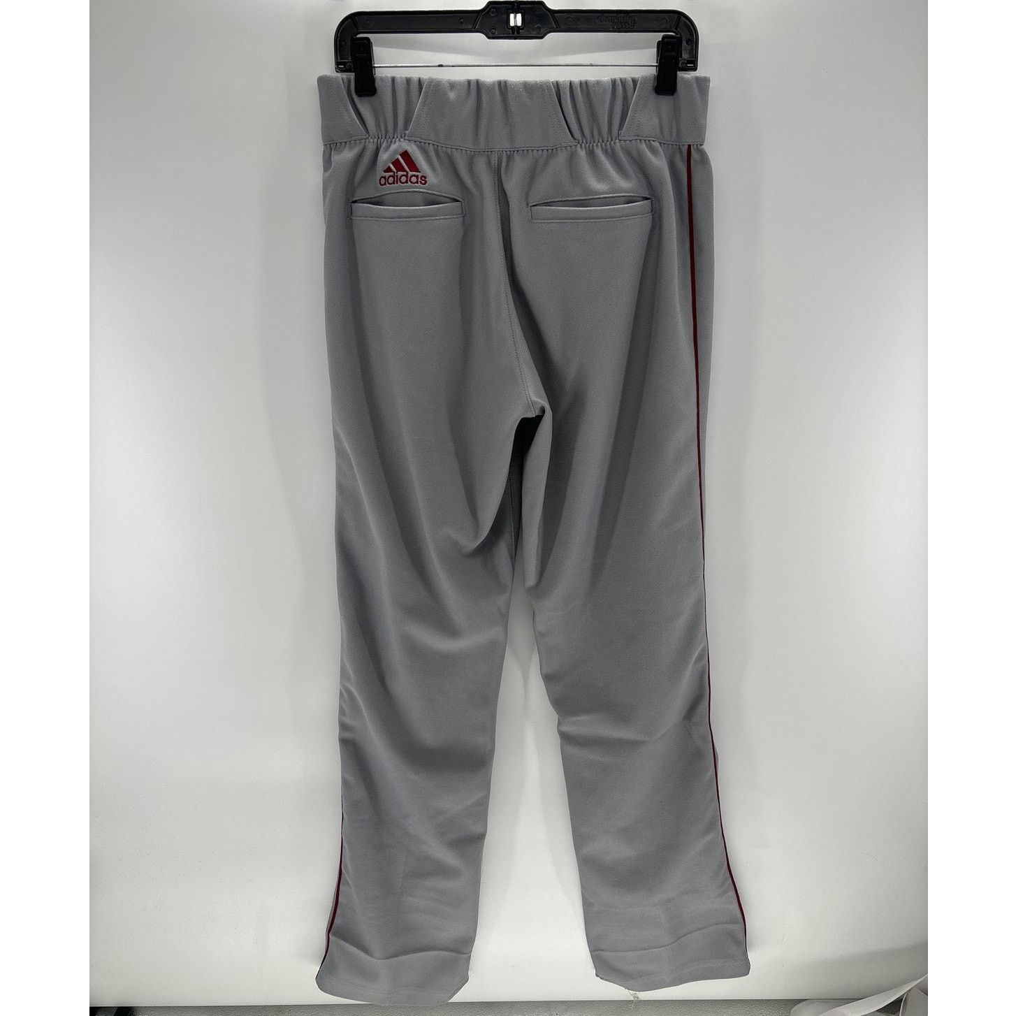 Adidas Adidas Men;s Gray/Maroon 32W X 34L Baseball pants Size US 32 / EU 48 - 2 Thumbnail