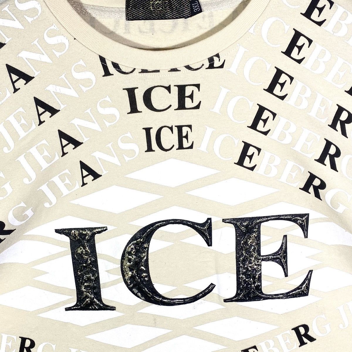 Iceberg Tee Shirt Streetwear Cyber y2k Vintage 2000’s Iceberg Jeans Size US XXL / EU 58 / 5 - 3 Thumbnail