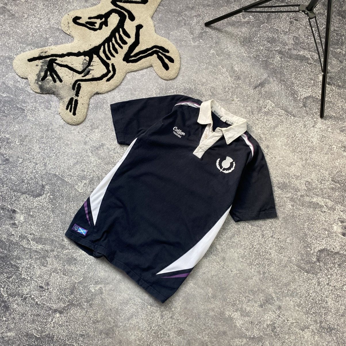 Rugby Ralph Lauren Vintage Scotland Cotton Rugby 90’s y2k rugby Size US M / EU 48-50 / 2 - 1 Thumbnail