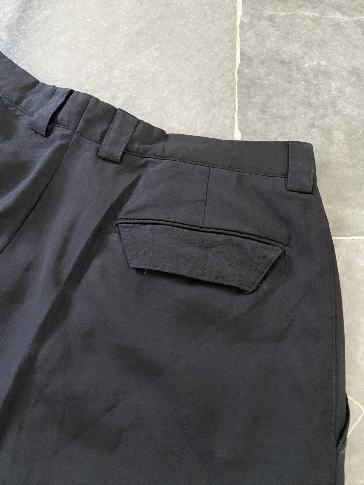 Versace Vintage Versace Black Mohair Trousers Pants Size 48 Size US 30 / EU 46 - 7 Thumbnail
