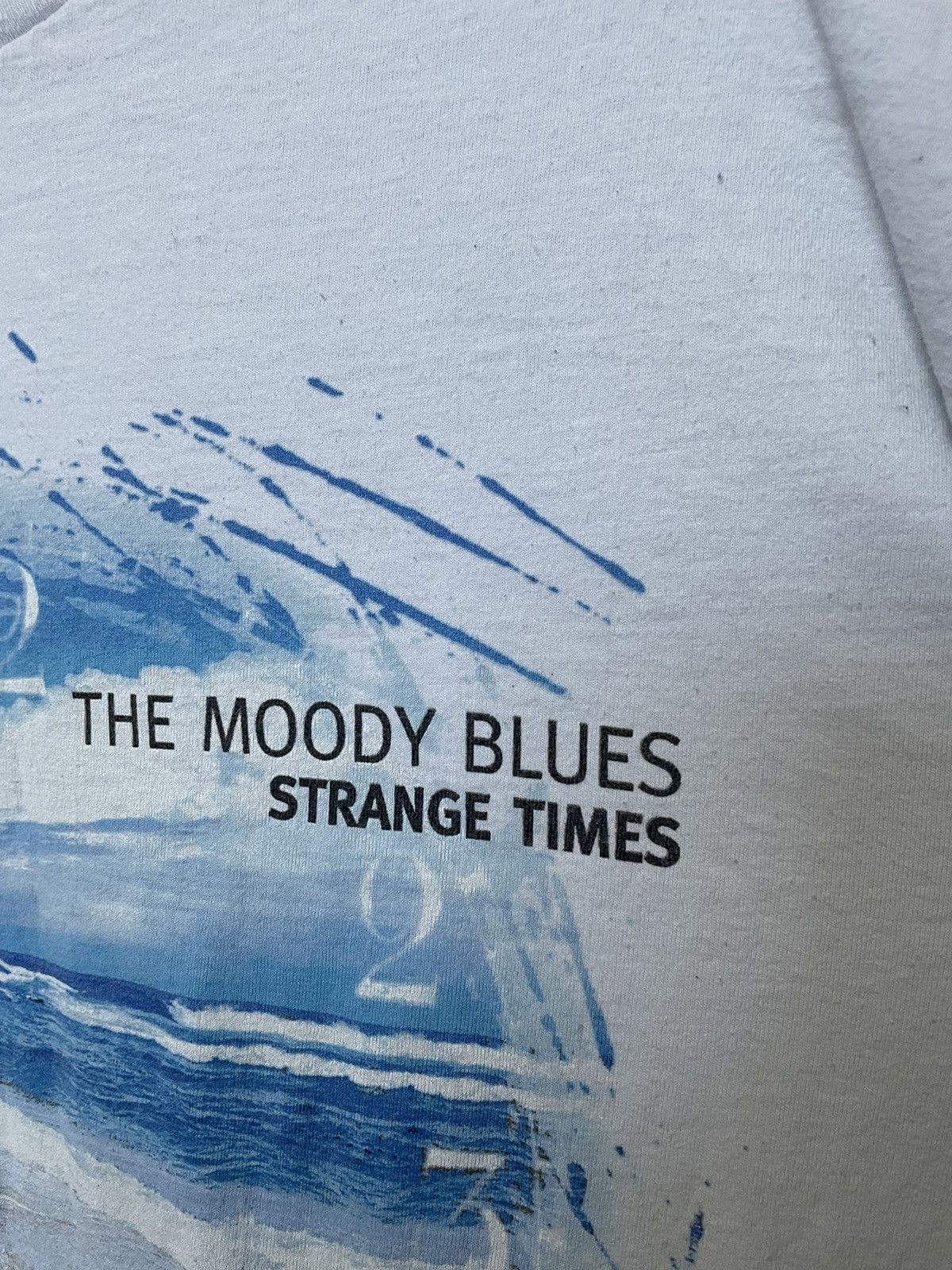 Band Tees VTG The Moody Blues Strange Times 1999 Concert Tour Tee Rare Size US L / EU 52-54 / 3 - 5 Thumbnail