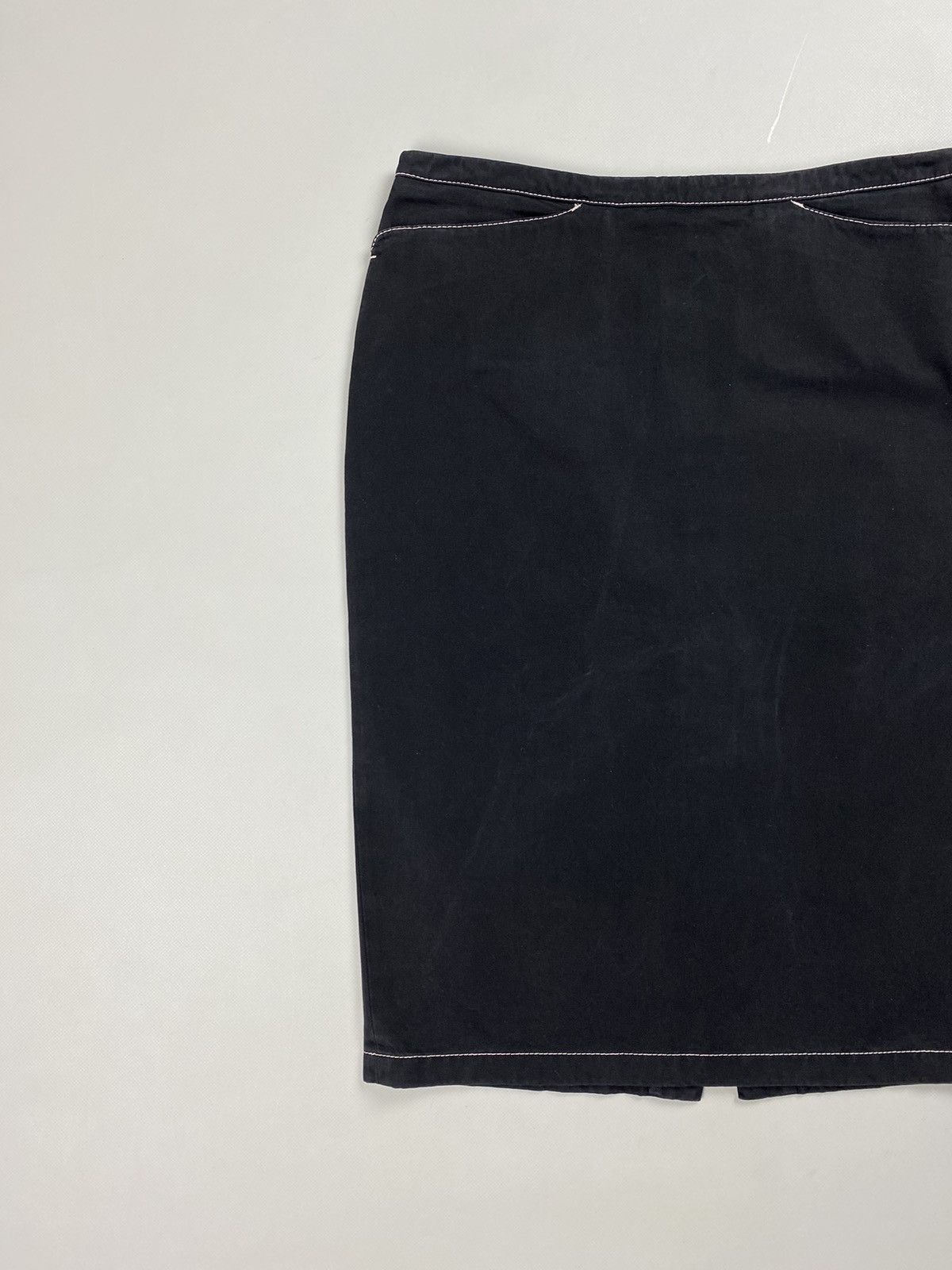Prada Prada ladies cotton pencil skirt size 42 Size 28" / US 6 / IT 42 - 2 Thumbnail