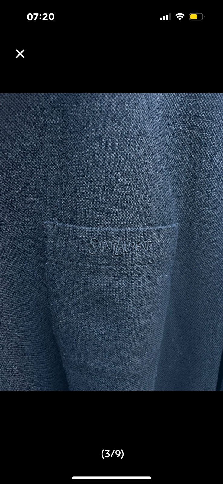 Saint Laurent Paris Saint laurent polo longsleve ( Size US XL / EU 56 / 4 - 3 Thumbnail