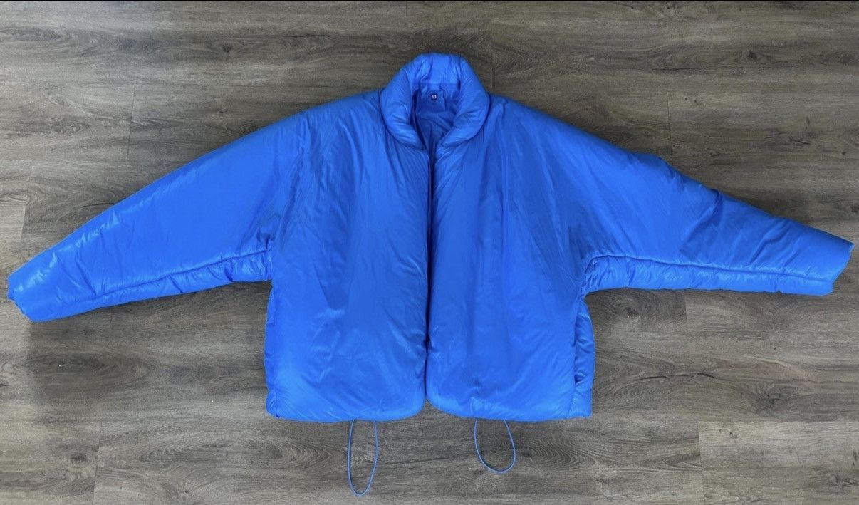 Gap × Yeezy Yeezy Gap Blue Round Jacket – Size L – Kanye West Size US L / EU 52-54 / 3 - 1 Thumbnail