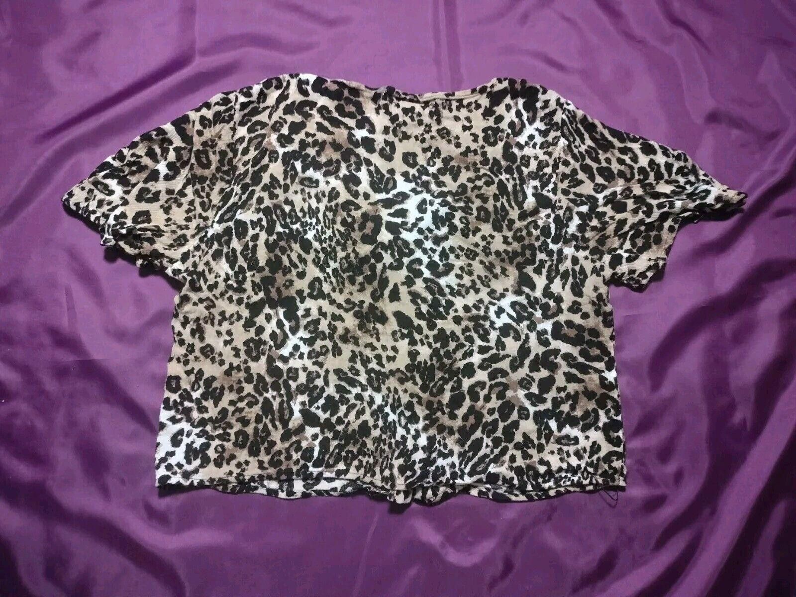 Passport Passport Brand Cheetah Print XL Top Size XL / US 12-14 / IT 48-50 - 3 Thumbnail