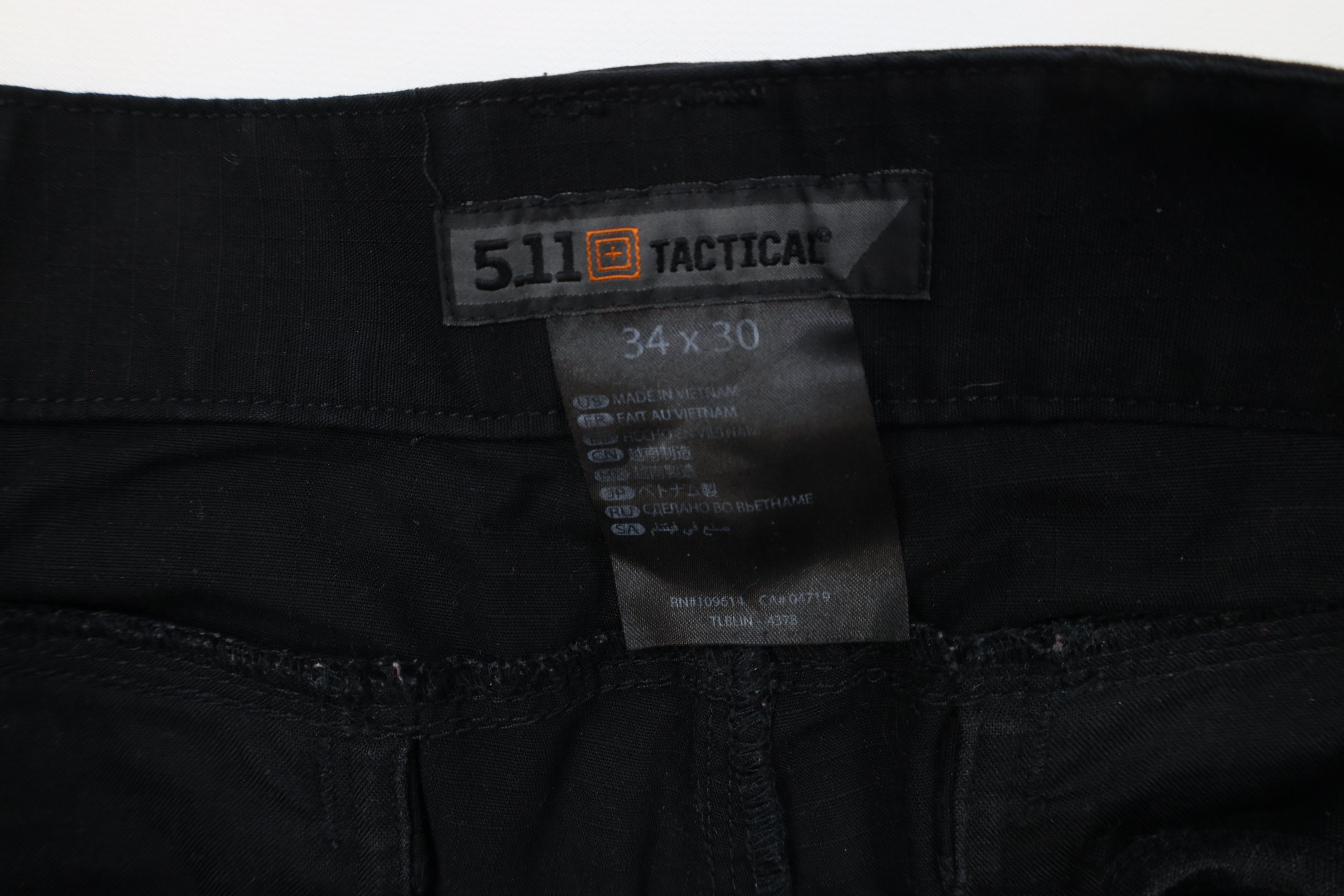 Vintage 5.11 Tactical Series Stryke Operator Cargo Pants Black Size US 34 / EU 50 - 9 Thumbnail