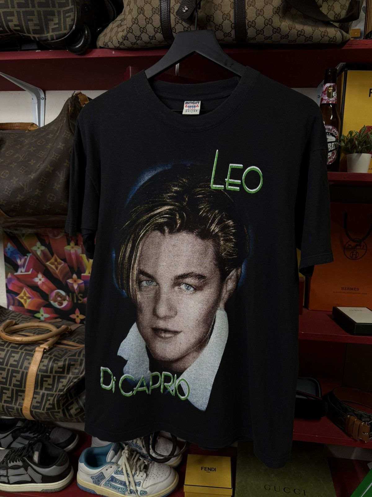 Other 90’s Vintage Leonardo DiCaprio Rap Tee Shirt Medium Size US M / EU 48-50 / 2 - 1 Thumbnail
