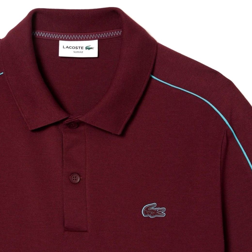 Lacoste VINTAGE Lacoste Polo Shirt 4XL Slim Red Men Size US XXL / EU 58 / 5 - 4 Thumbnail