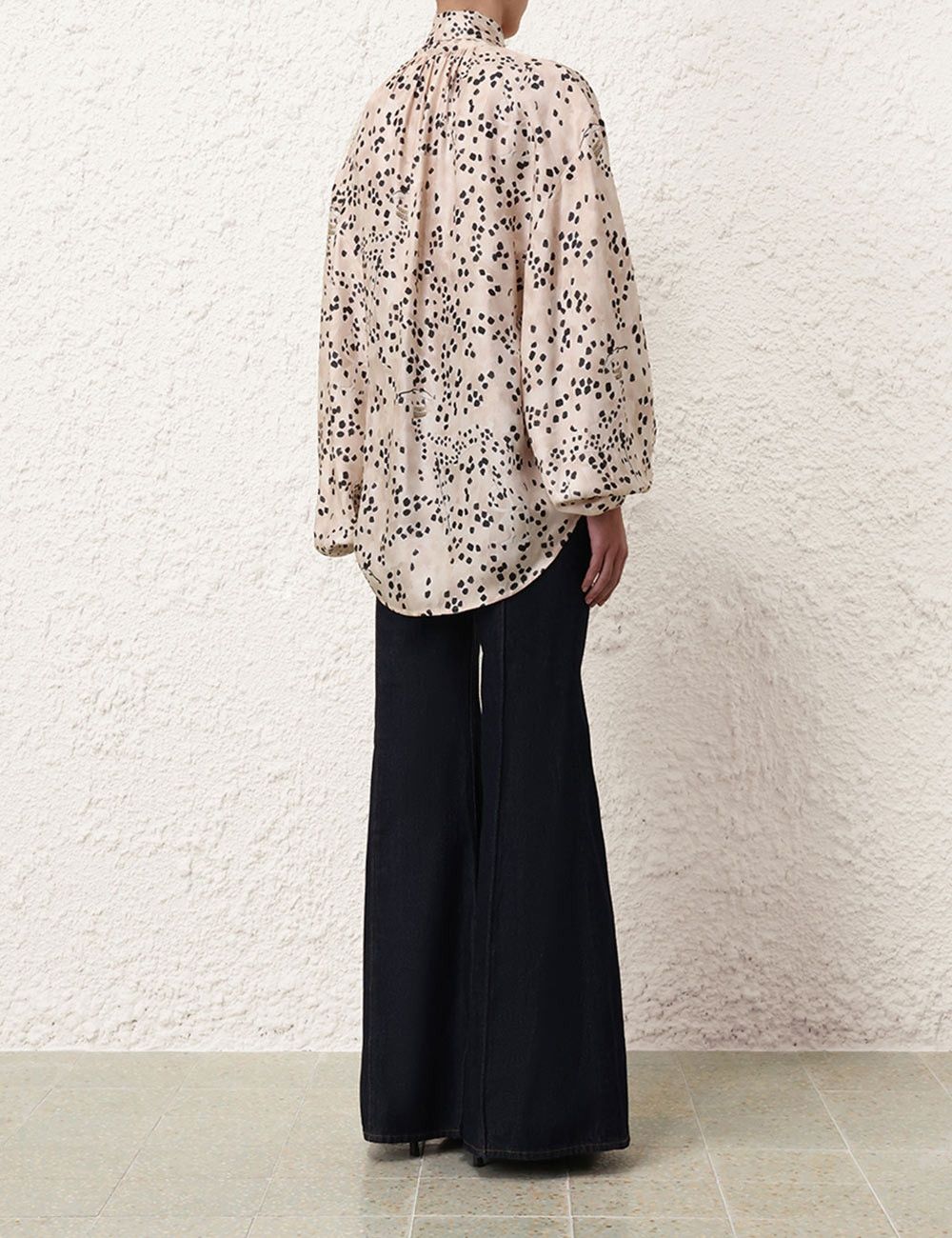 Zimmermann oc11z0925 Illustration Draped Mini Dress in Multicolor Size S / US 4 / IT 40 - 4 Thumbnail