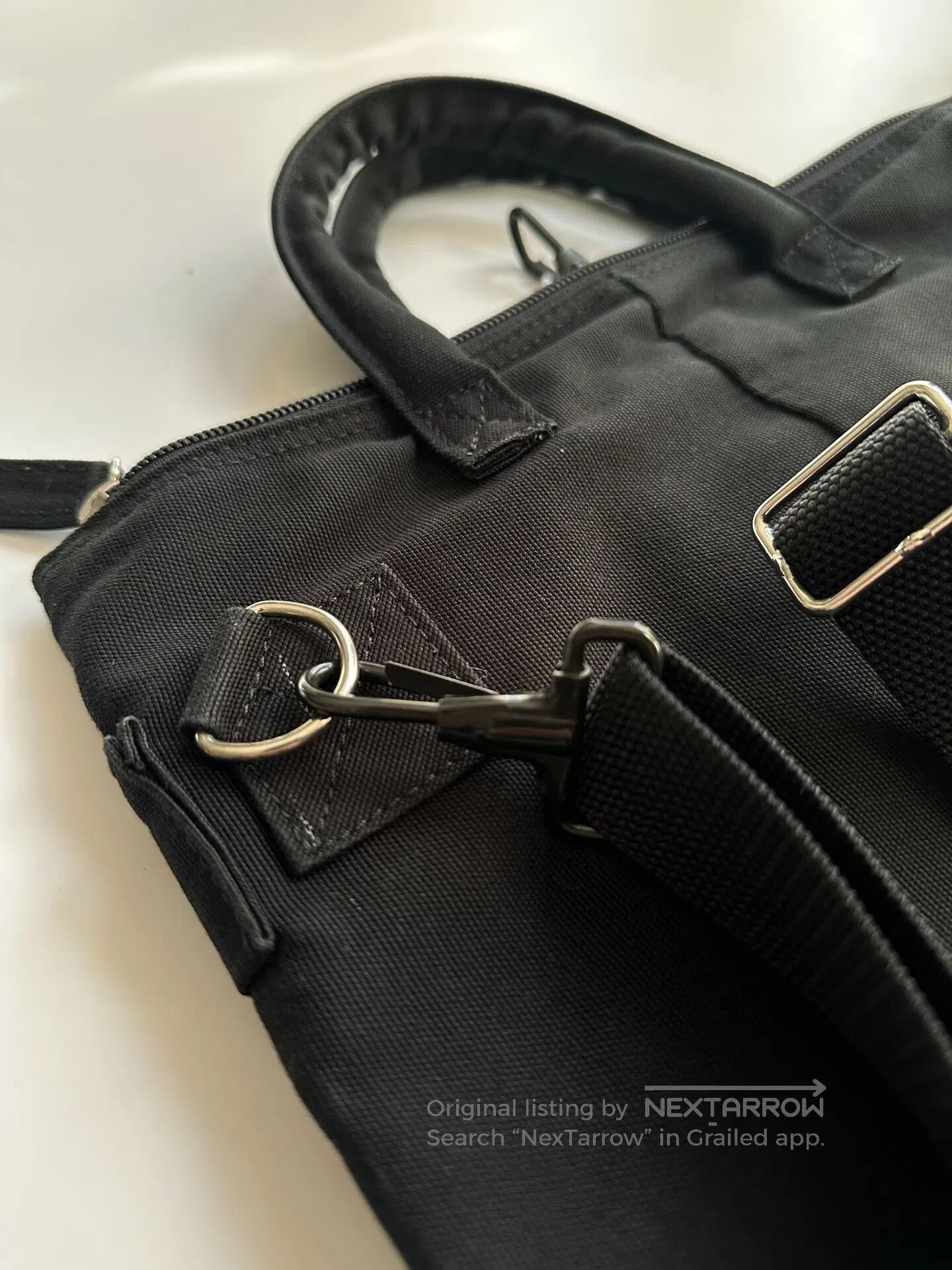 Helmut Lang HELMUT LANG OB Canvas shoulder bag| Size ONE SIZE - 5 Thumbnail