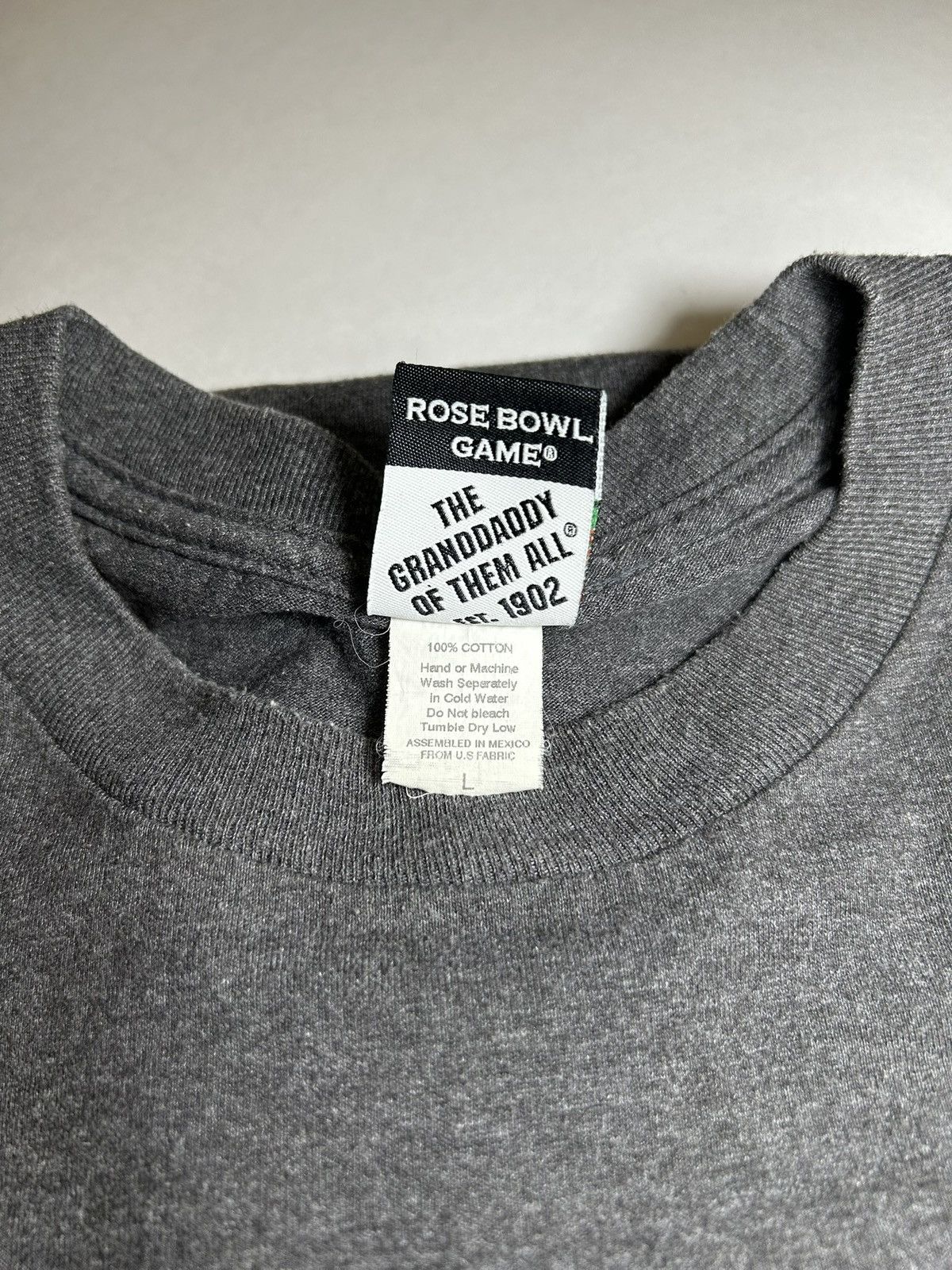 Other *OFFICIAL* 100th Rose Bowl Spartans Vs Cardinals 2014 Tee Size US L / EU 52-54 / 3 - 9 Thumbnail